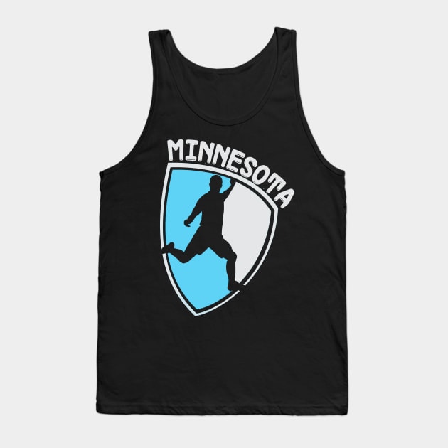 Minnesota Soccerr Tank Top by JayD World